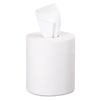 Royalty Virgin Center Pull Towel, 2-Ply, 7.6" x 10", 600 sheets, 6/cs