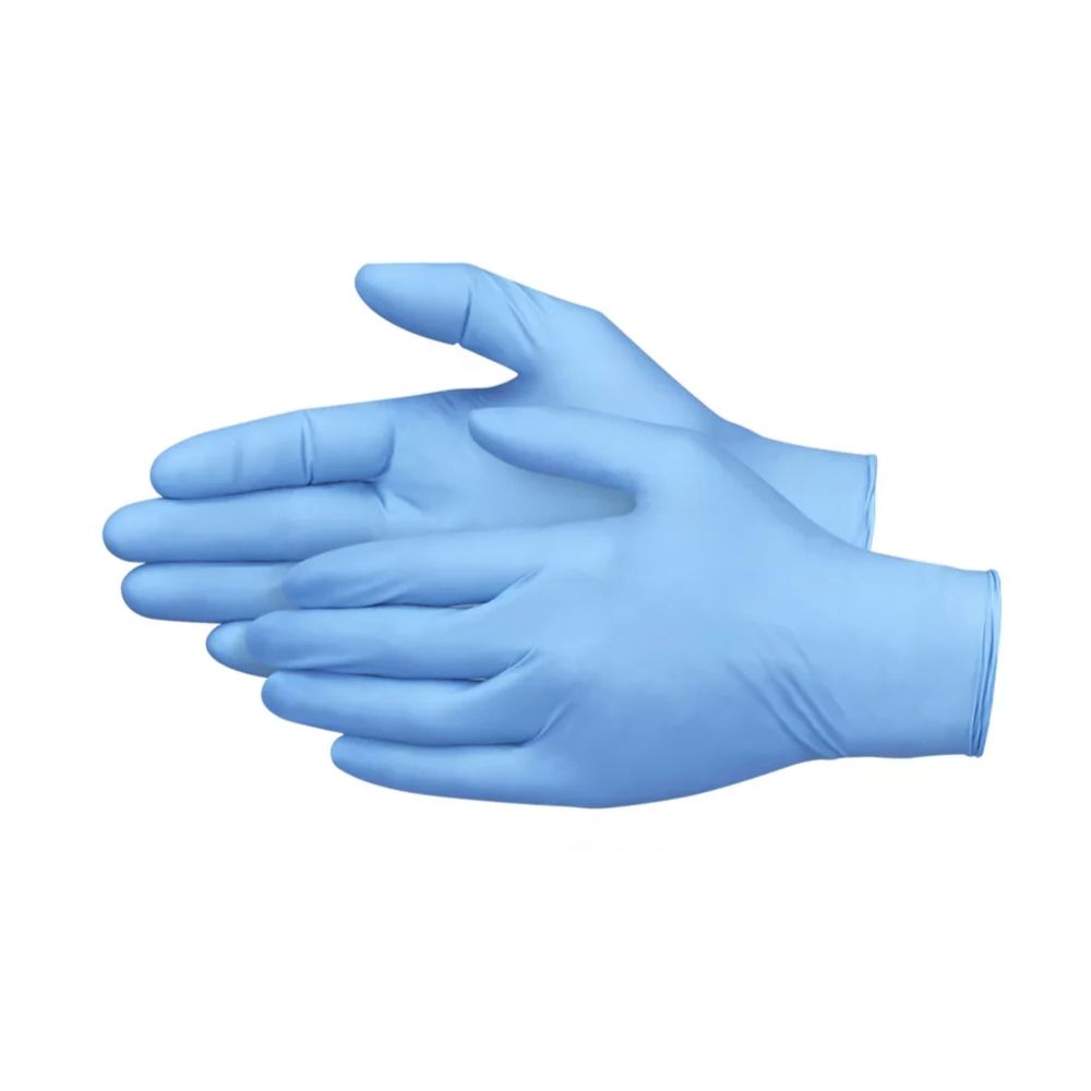 Small Blue Exam Powder Free Gloves, 10/100 (1000/cs)