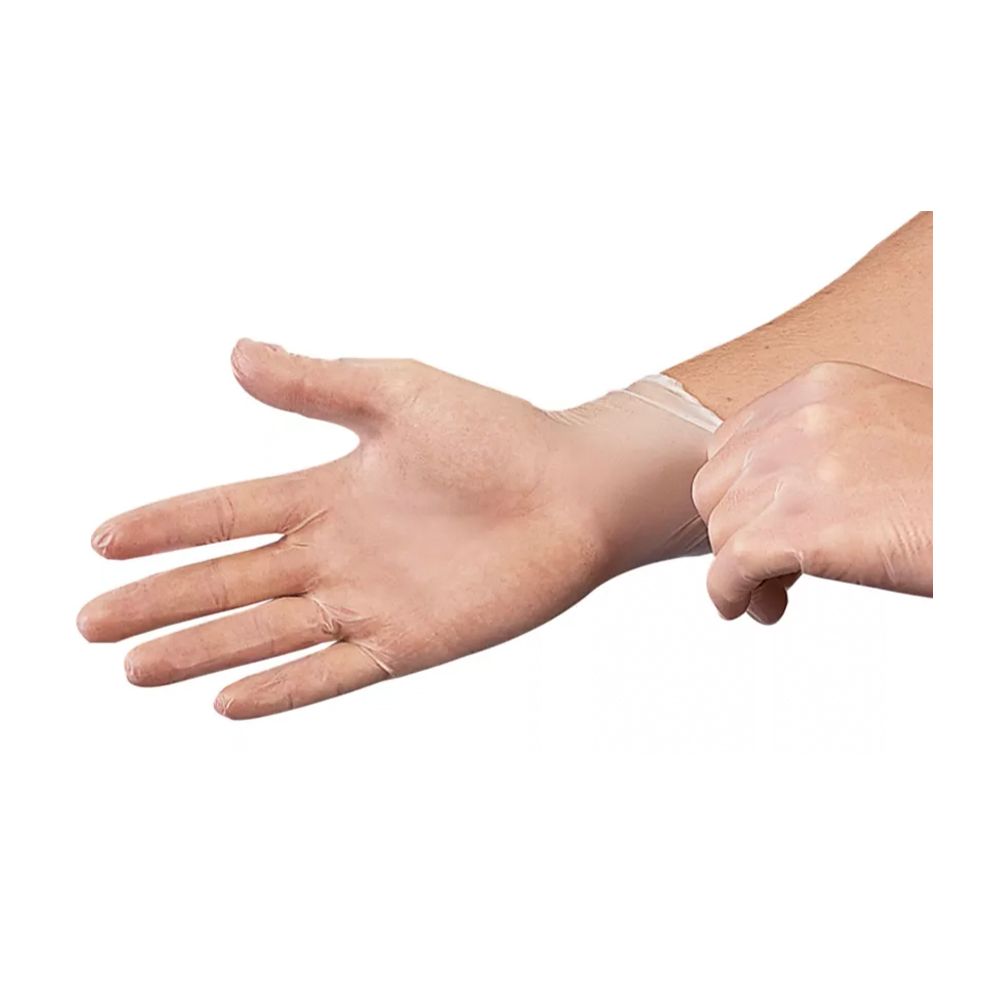 Small Vinyl Powder Free Gloves, 10/100 (1000/cs)