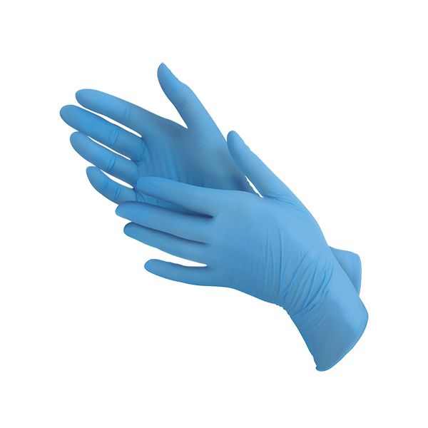 Royalty Premier Medium Blue Exam Powder Free Gloves