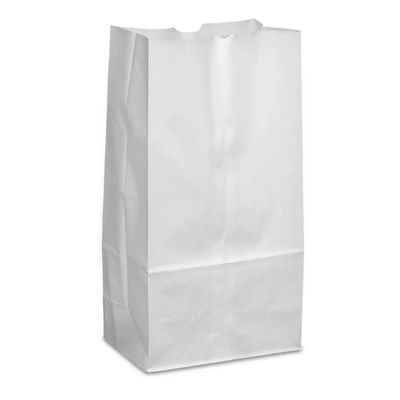 Royalty Eco Premium #6 White SOS Paper Bag, 500/CS